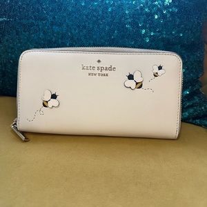 Kate Spade Bumblebee Zip Wallet